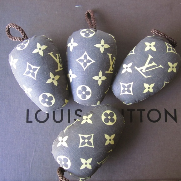Louis Vuitton Monogram Shoe Inserts 2 Sets Auth. - Picture 1 of 3